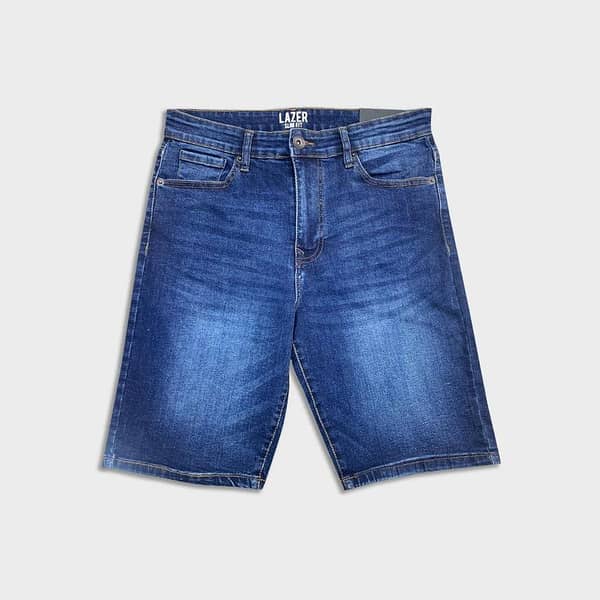 Men Branded Denim Short