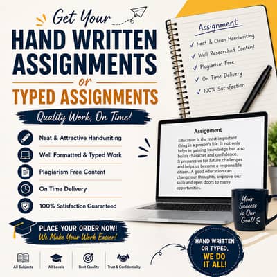 Hand Written Assignments