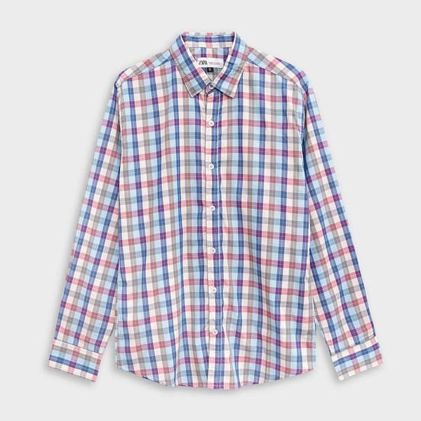 Multicolor Plaid Check Casual Shirts For Men's