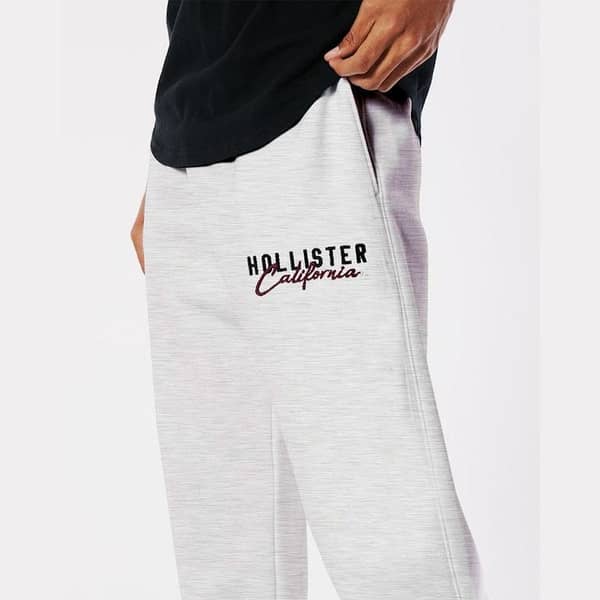 Signature Embridered Soft Cotton Trouser