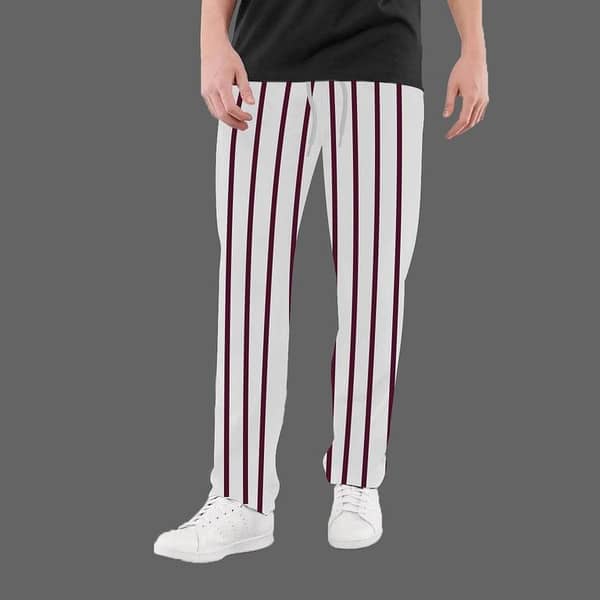 HG Soft Cotton Red Lining Summer Trouser For Men's