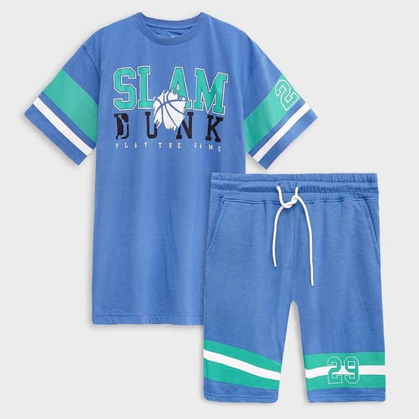 Cool & Stylish Printed Cotton Summers Tracksuit For Men's