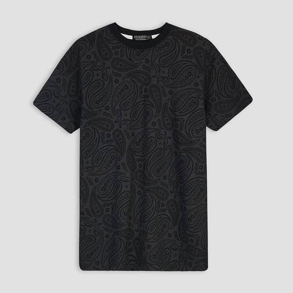 HG Exclusive All Over Printed Tee Shirt - Black