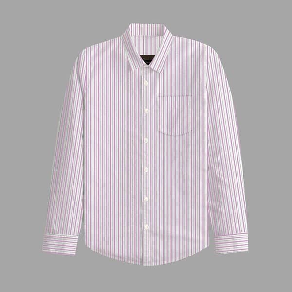 BRAZILIAN LINING FRENCH COLLAR SEMI CASUAL SHIRT