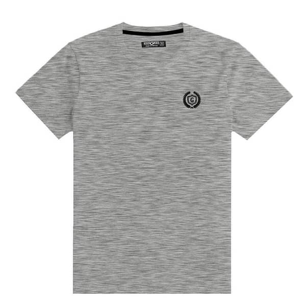 HG Signature Emb. Dryfit Tee Shirt - Melange Gray