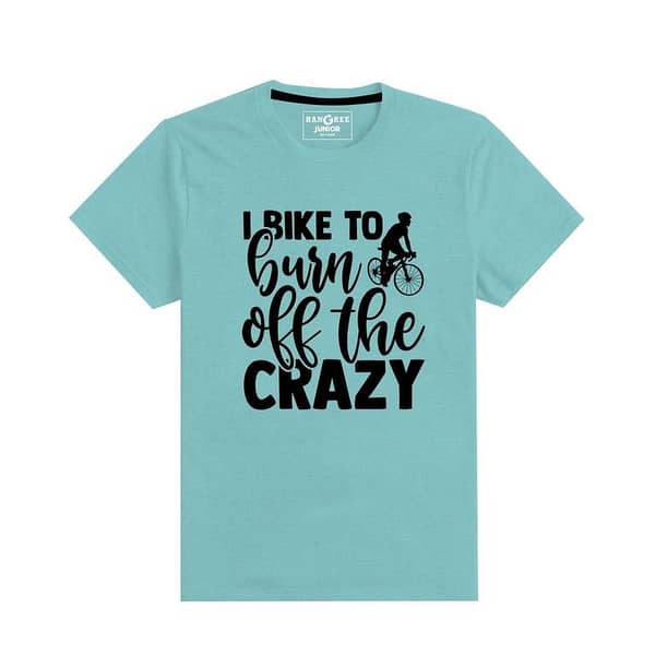 Boy's Exclusive Sea Green Printed Tee Shirt