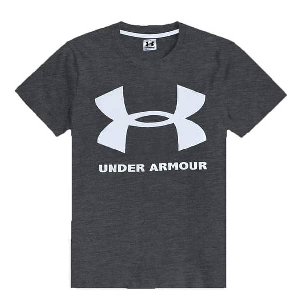 UA Printed Gray Tee Shirt