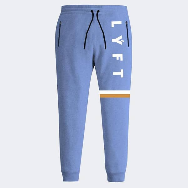 LIGHT BLUE CLOSE BOTTOM SUMMER JOGGER TROUSER