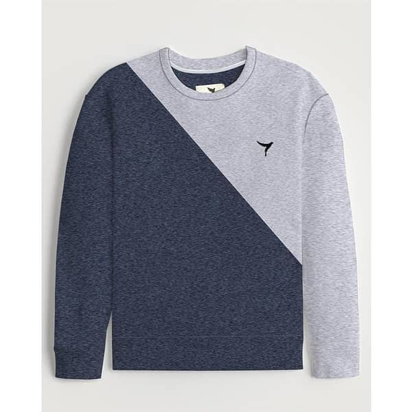 Unique & Elegant Contrast Panel Sweat Shirt