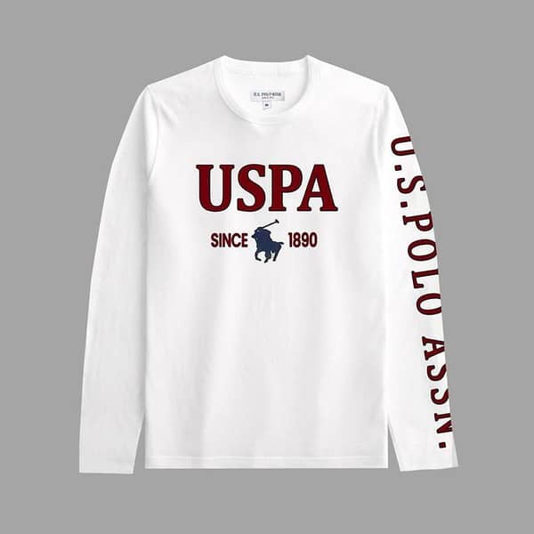 USPA Printed Full Sleeves Tee Shirt