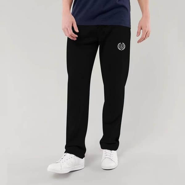 HG Signature Black Soft Cotton Trouser