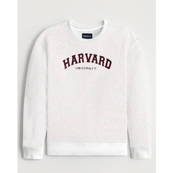 SELF OFF WHITE HARVARD PRINTED PREMIUM SWEAT SHIRT