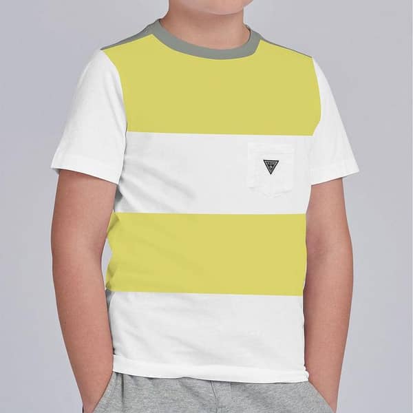 GS Boy's Yarn Dyed Tee Shirt