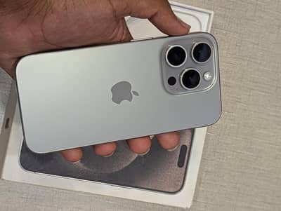 Apple iPhone 15 Pro 256 with box Non PTA