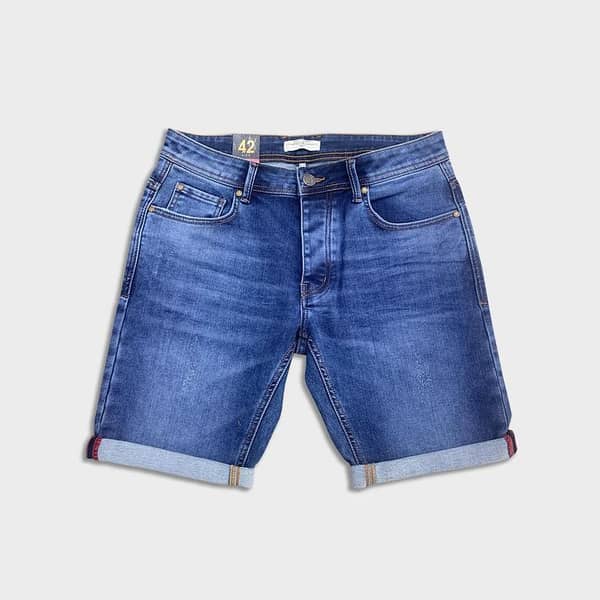 Men Branded Denim Short