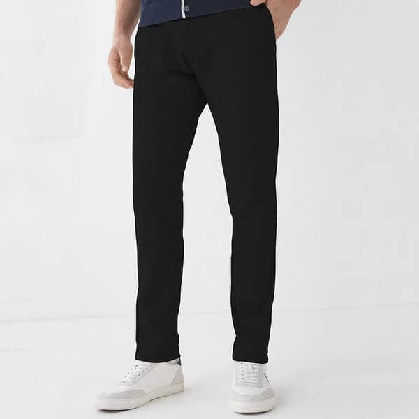 Branded Black Narrow Cotton Pant