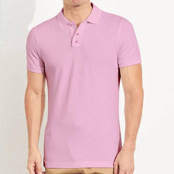 Smart Pink Polo Shirt