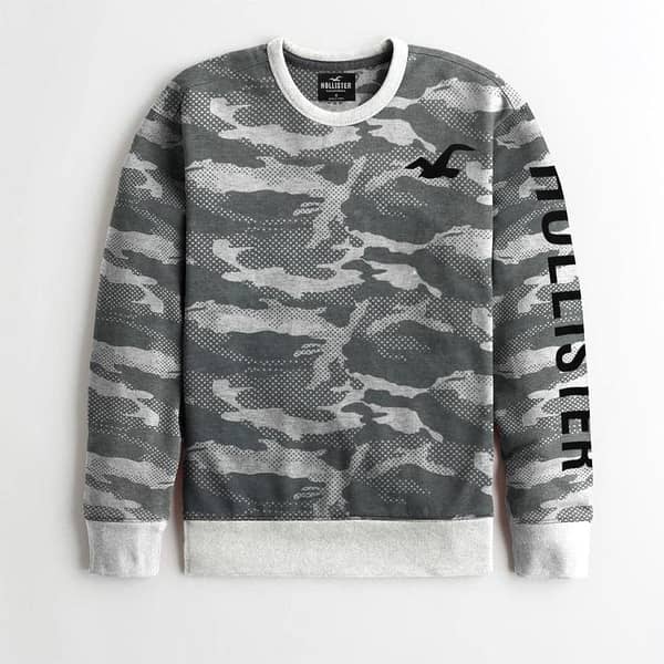 Exclusive Smoky Camouflage Sweat Shirt