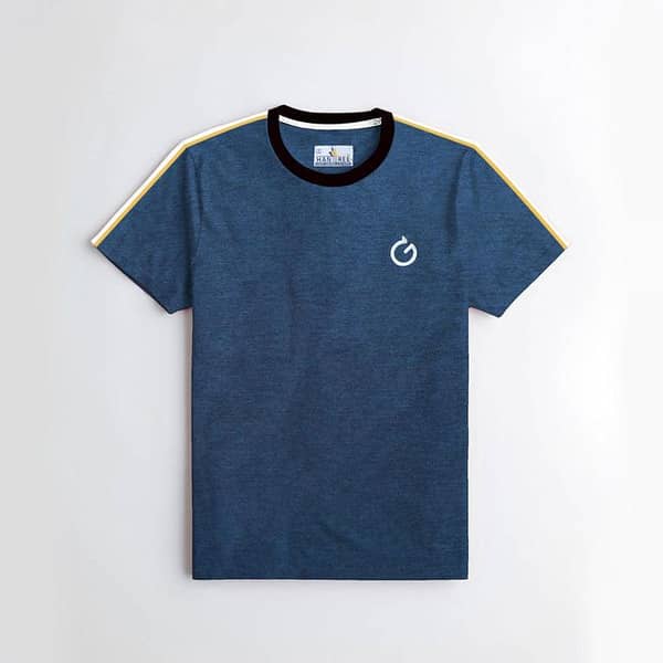 Elegant Blue Stylish Tee Shirt