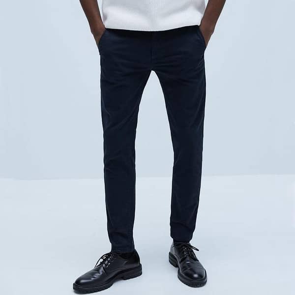 MSTANG NAVY ORIGINAL COTTON PANT