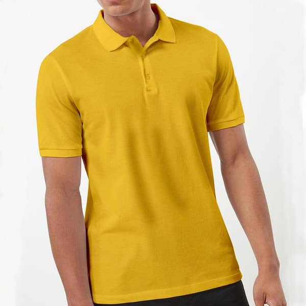 Executive Yellow Polo Shirt