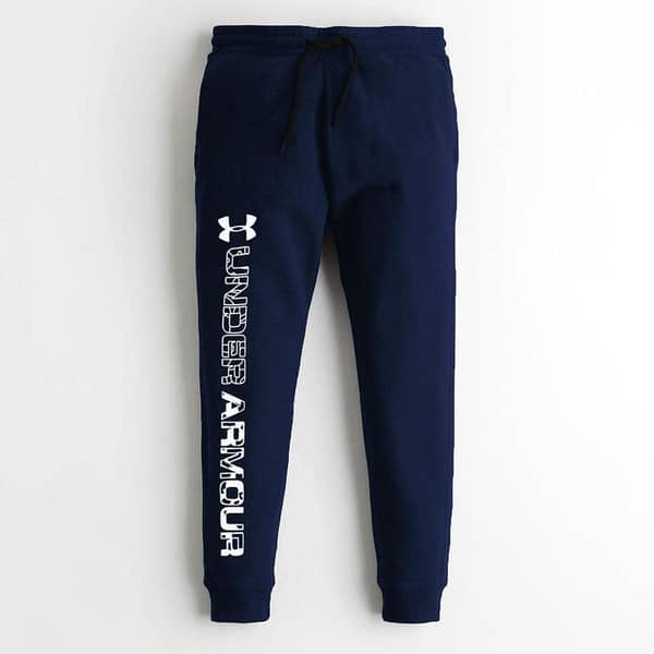 UA MEN CLOSE BOTTOM NAVY JOGGER