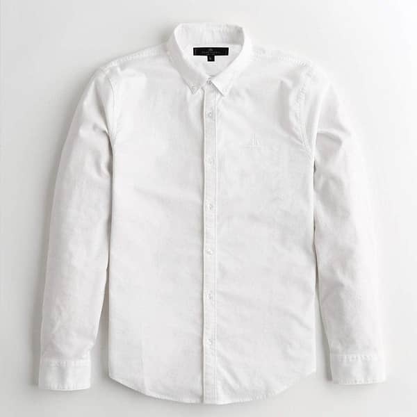 S/H OFF WHITE SELF CASUAL SHIRT