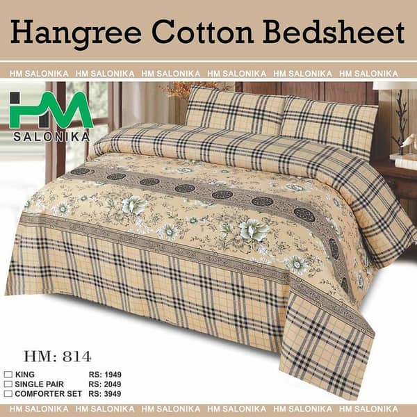 COTTON BED SHEET