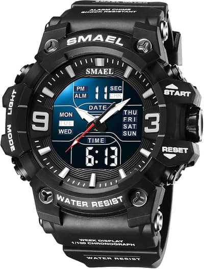 SMAEL 8049 Sports Watch Waterproof Men Digital Watch