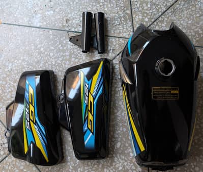 2026 model 125 black 1st copy tanki tapa full set