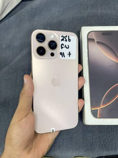 Apple iPhone 16 pro max 256 gb non pta factory unlock with box