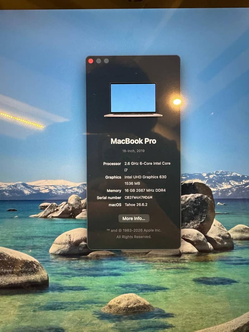 Mac book pro 2019 1