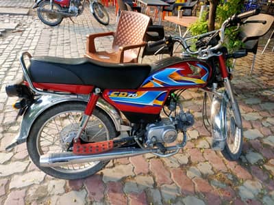 Honda CD 70 for Sale – 10/10 Condition | First Owner | 10,700+ KM