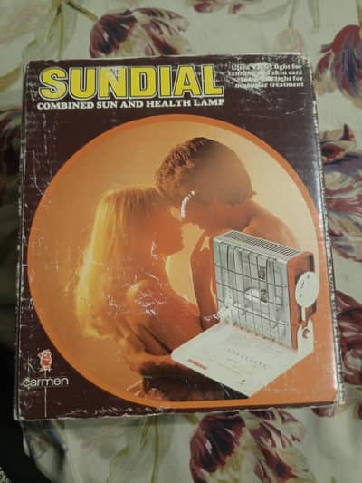 Carmen Sundial Combined Sun and Health Lamp
