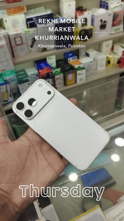 Apple iPhone 17 Pro Max Jv 100 health 10/10 with complete Box