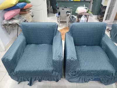 8 seater used sofa set