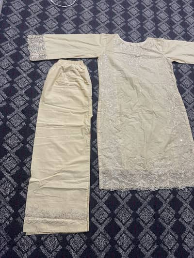 Cotton loan fabric 2 piece medium size
