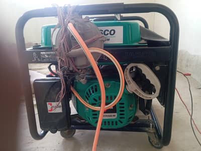 Condition 10/10 jasco generator 2.5kw 3.1 KVA no any foult