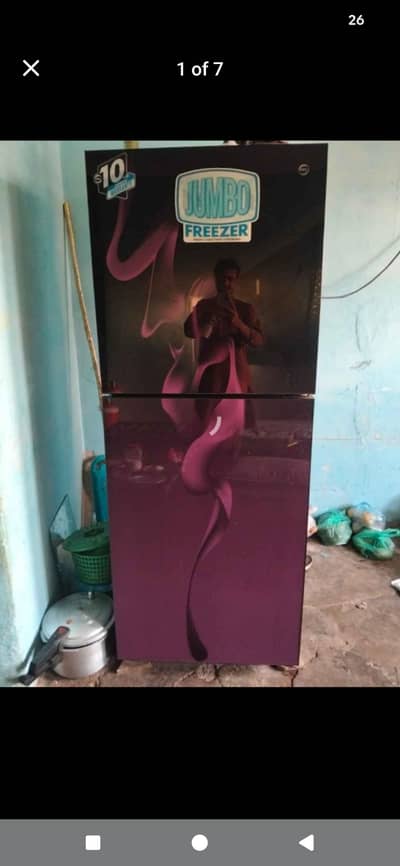 pel jumbo size frige belkul new hai