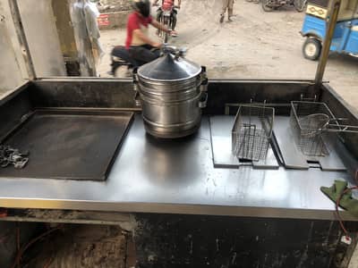 Fries counter. 03182269413