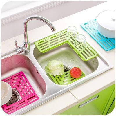 Kitchen Sink Drain Filter Pad - Set of 2 Pcs | Anti Blockage