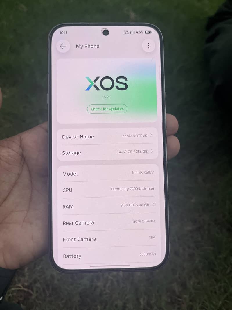 Infinix Note 60 0