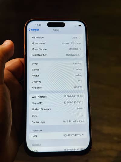 Apple iPhone 17 Pro Max