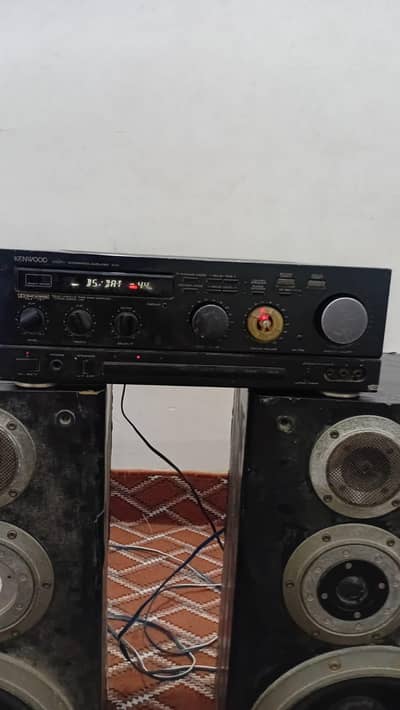 kenwood 7j emplifier and technic speker