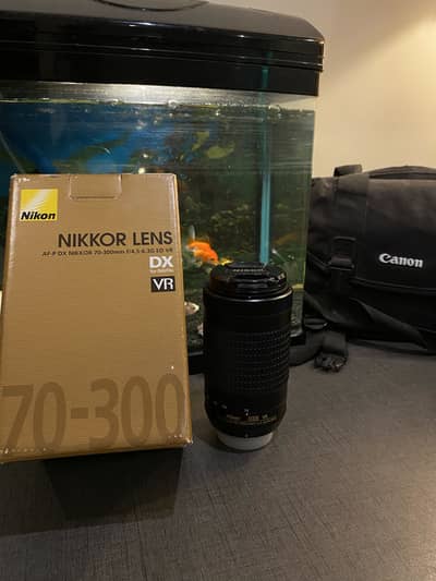 Nikon AF-P DX NIKKOR 70-300mm f/4.5-6.3G ED VR | Lens  | with Box