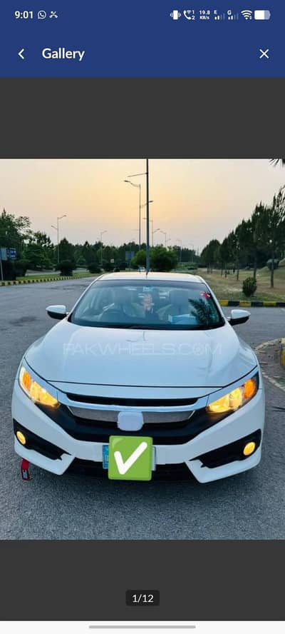 Honda Civic Oriel 2018