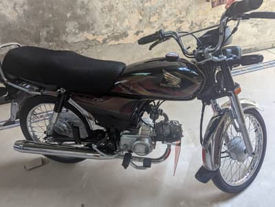 HONDA 70 BLACK 10/10