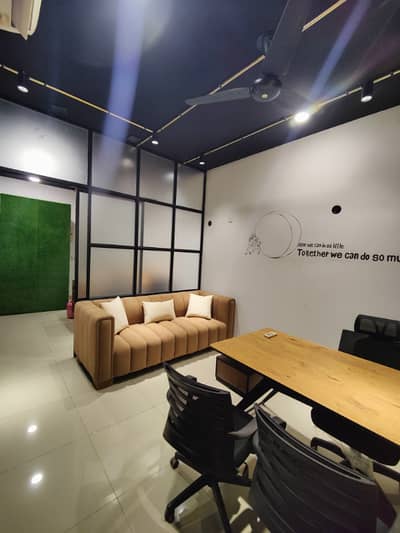 Stunning Like New Fully Furnished Office is Available For Rent