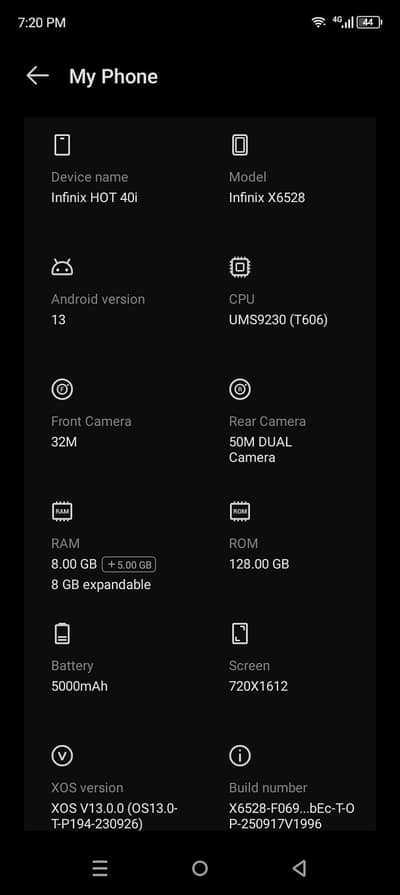 Infinix Hot 40i