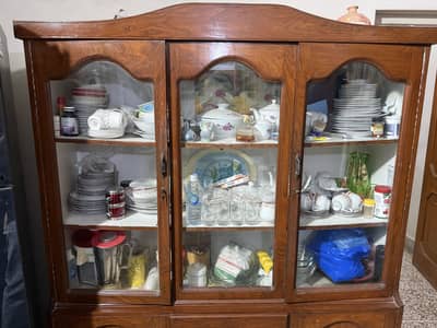 Wooden Showcase In good condition